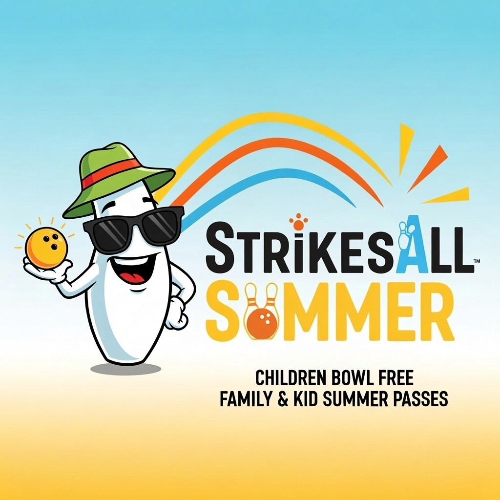 Strikes All Summer - Children Bowl Free with Family and Kid Summer Passes at Revolutions Lanes
