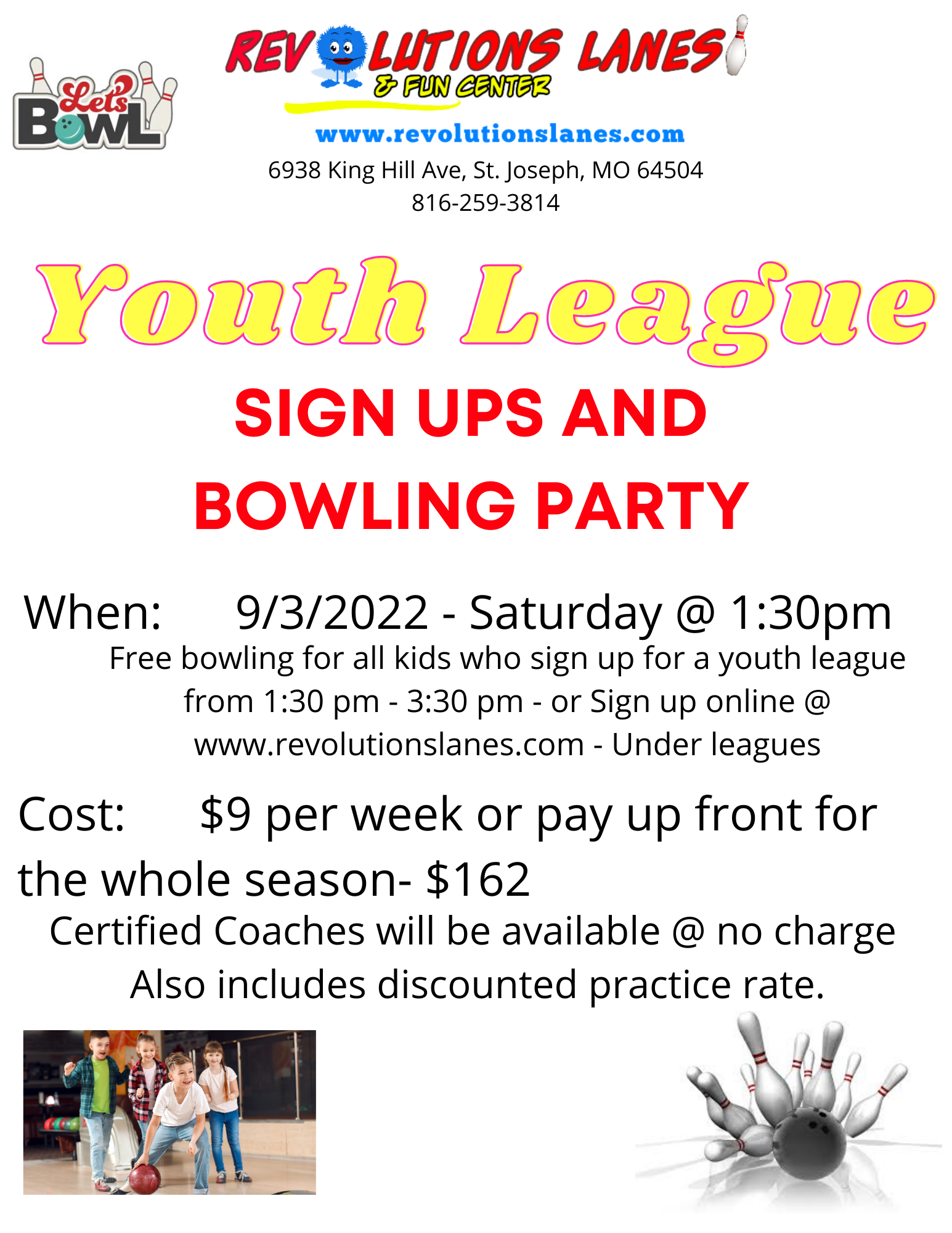 Adult youth leagues